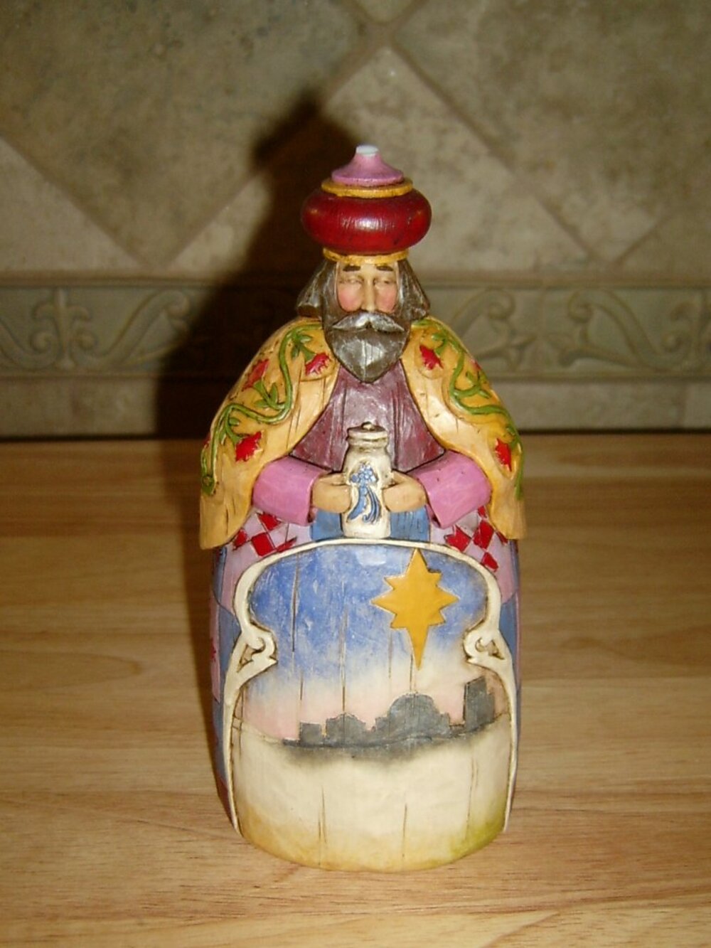 Jim Shore LET EVERY HEART PREPARE - WISEMAN Figurine 113256, AS IS